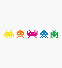 Space Invaders Photographic Print