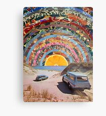 Orange sunset Metal Print