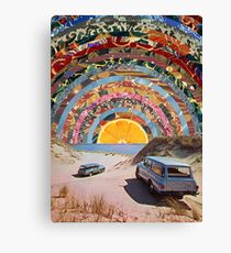 Orange sunset Canvas Print
