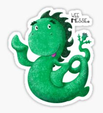 Wee Nessie (Light) Sticker