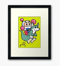 Bomberman Framed Print