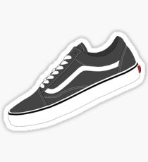 Vans - Grey / White Sticker