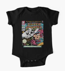 Silver Smurfer One Piece - Short Sleeve