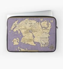 Elder Scrolls map - Tamriel Laptop Sleeve