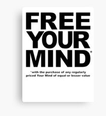Free Your Mind* Canvas Print