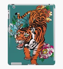 Tiger chinesisch inspiriert iPad-Hülle & Klebefolie