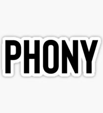 Phony Simple - Hipster Teen Sticker