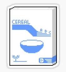 Cereal Sticker