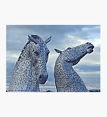 Kelpies 001 Photographic Print