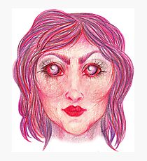pink lady Photographic Print