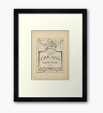 Chicago 1890 - 1890 Framed Print