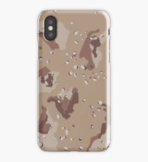 Desert Camouflage Pattern iPhone Case