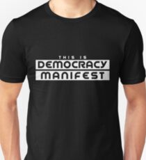 this is democracy manifest t shirt