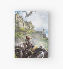 Horizon Zero Dawn, Aloy living in a world... Hardcover Journal