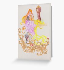 The Oral Tradition of Rapunzel Greeting Card