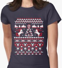 An Ugly Pokemon Christmas Women's Fitted T-Shirt