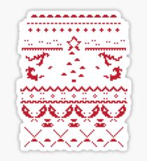 An Ugly Pokemon Christmas Sticker