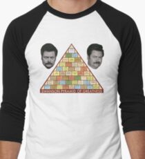 Swanson Pyramide der Größe Baseballshirt für Männer