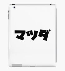 JAP MAZDA iPad Case/Skin