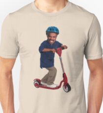 "This is Steve Harvey as a Five Year Old Riding a Scooter" Unisex T-Shirt