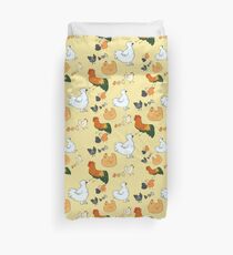 Chicken Party Duvet Cover