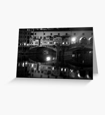 Under The bridge Greeting Card