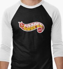 R56 Cooper Flames Men's Baseball ¾ T-Shirt