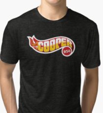 R56 Cooper Flames Tri-blend T-Shirt