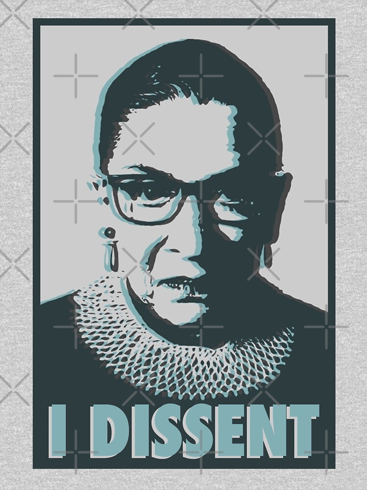 RBG - I Dissent - Dble exposure by Thelittlelord