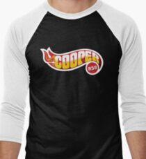 R58 Cooper Flames Men's Baseball ¾ T-Shirt
