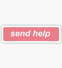 Send Help Sticker