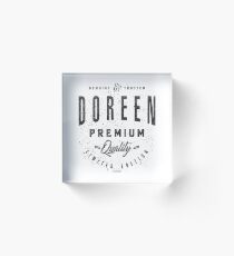 Doreen Acrylic Block
