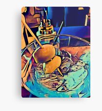 Martini Madness "Humble Beginnings" By Tony DuPuis Metal Print