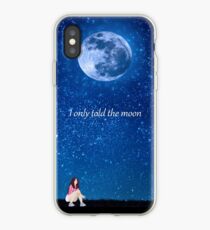 Vinilo o funda para iPhone Only told the moon