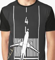 Cleared For Takeoff, Runway 4 Left Graphic T-Shirt