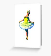Dressed Doberman Greeting Card