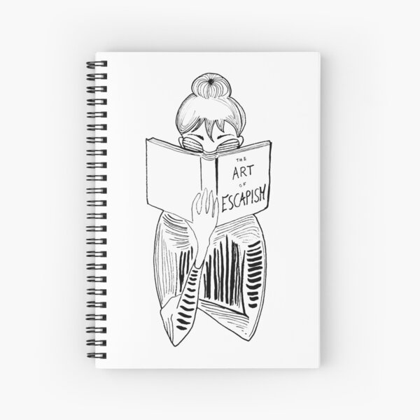 The Art of Escapism Spiral Notebook