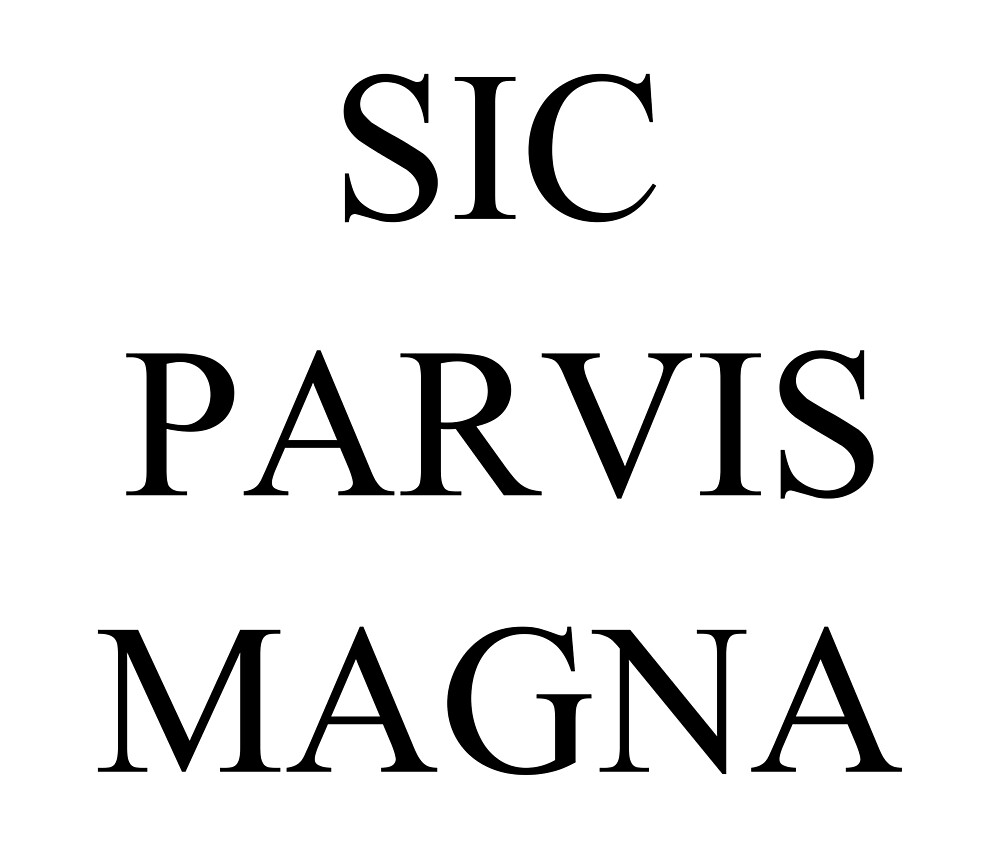 "Uncharted - Sic Parvis Magna" by CGWolf13 | Redbubble