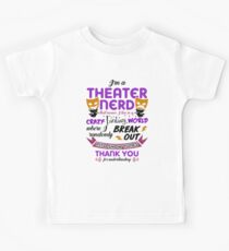 Theater Love Gift Kids Tee