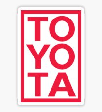 TOYOTA Sticker