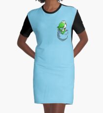 Tasche Yoshi T-Shirt T-Shirt Kleid