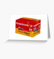 kodachrome Greeting Card