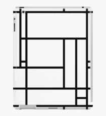 mondrian style de stijl shape iPad Case/Skin