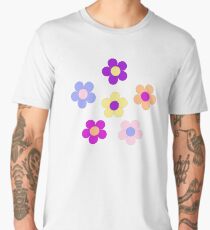 Flower Power Design Men's Premium T-Shirt
