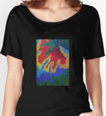 Cactus Flower Women's Relaxed Fit T-Shirt