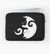 Ying Yang Cats - Black & White Laptop Sleeve