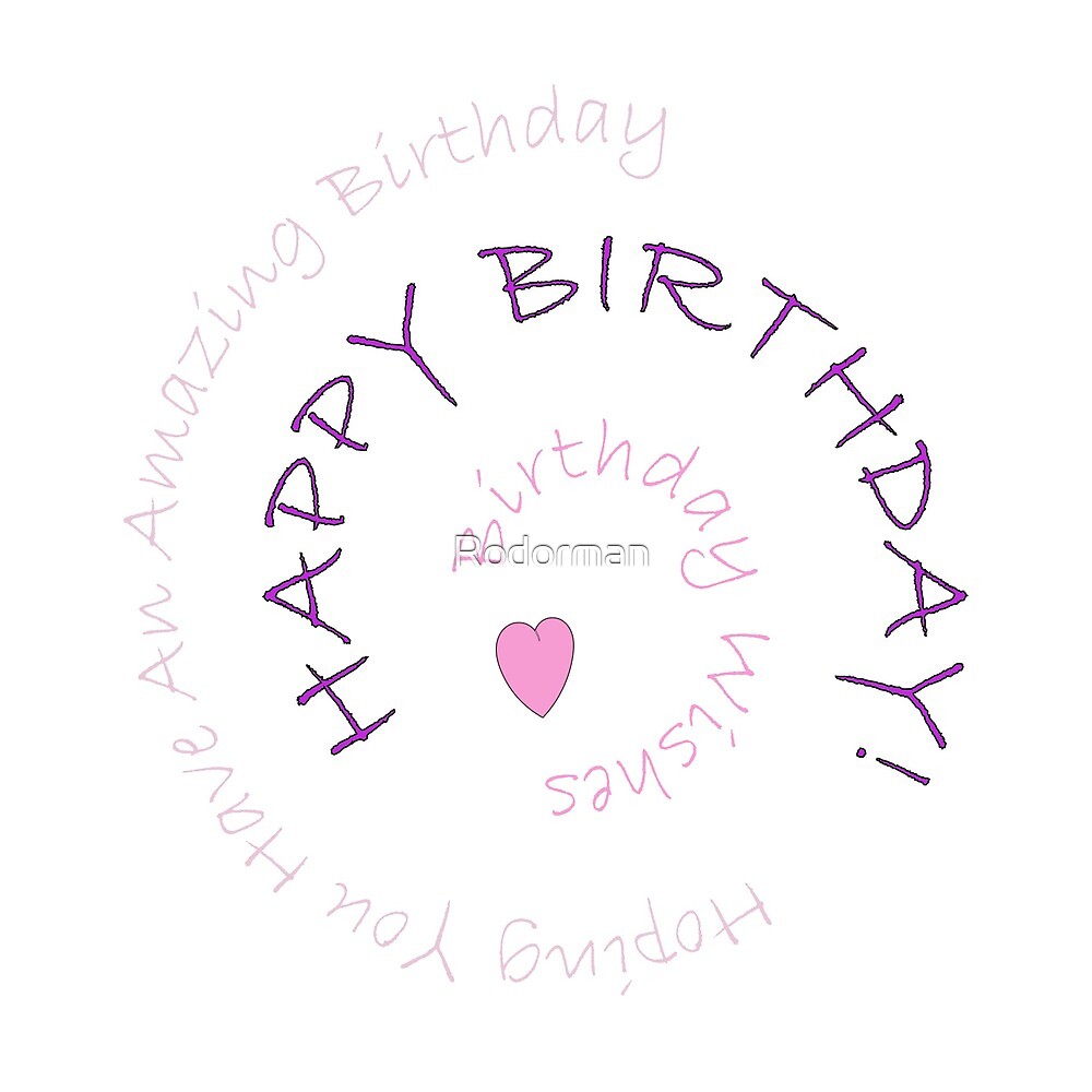 Happy Birthday Wishes By Rodorman Redbubble happy-birthday-wishes-by-rodorman-redbubble