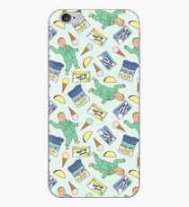 Vinilo o funda para iPhone Bobby Hill Snacks Pattern - Patrón del rey de la colina