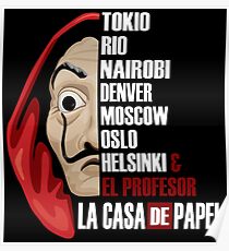 La Casa de Papel Poster