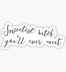 Jersey Shore Sammi Quote Sticker